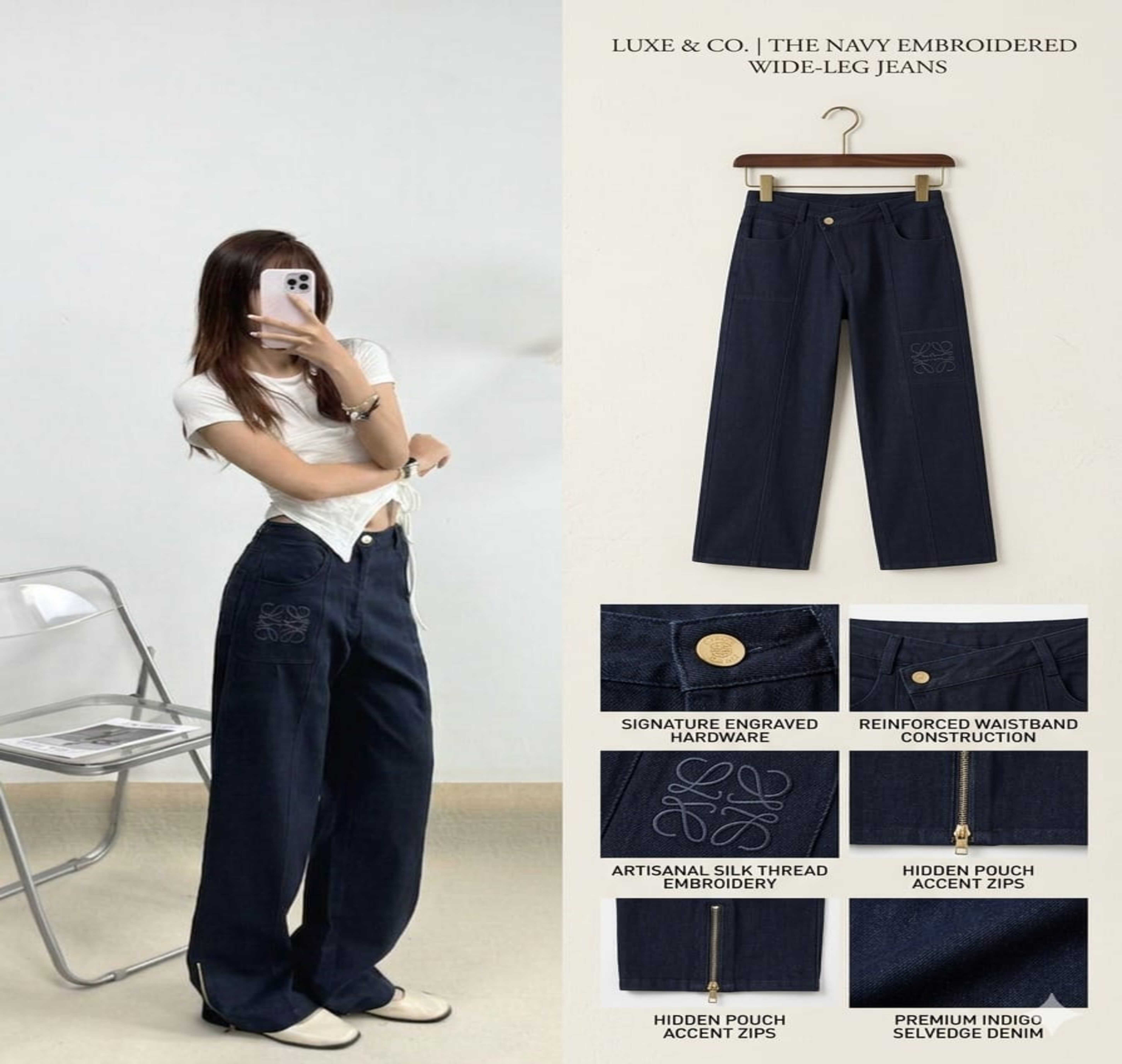 PANT Loewe NAVY