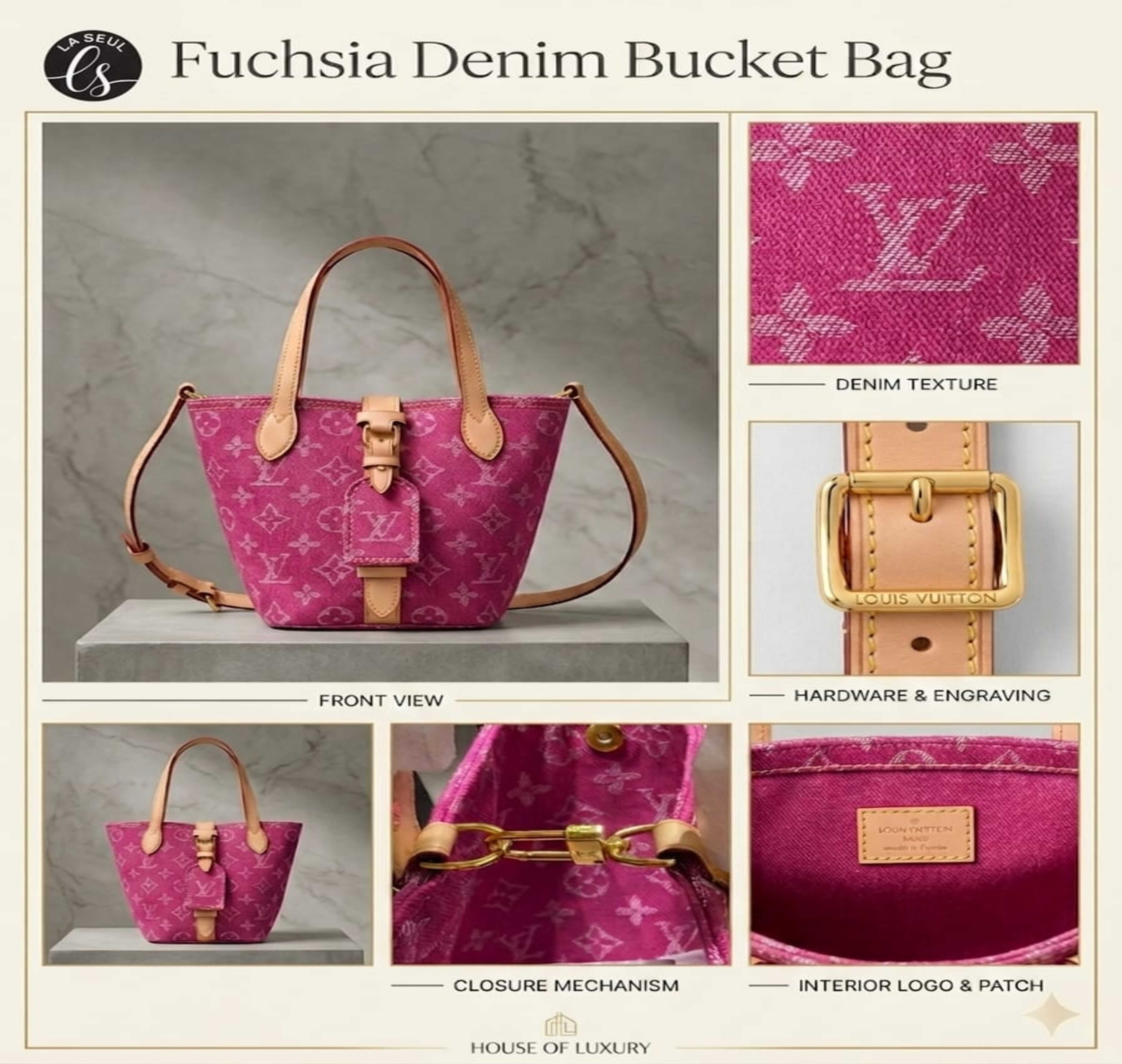 bag lv pink pendant full cover