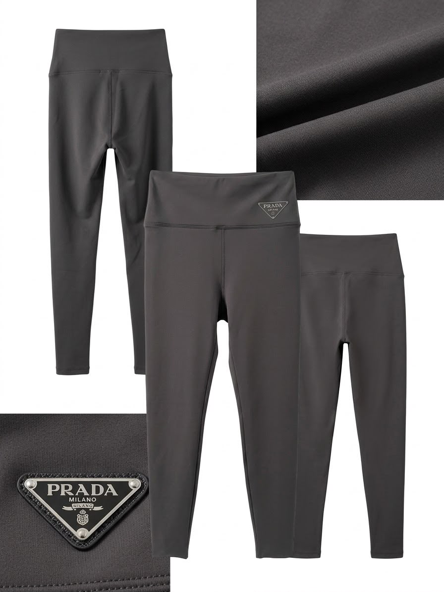 Prada skinny fit leggings Grey