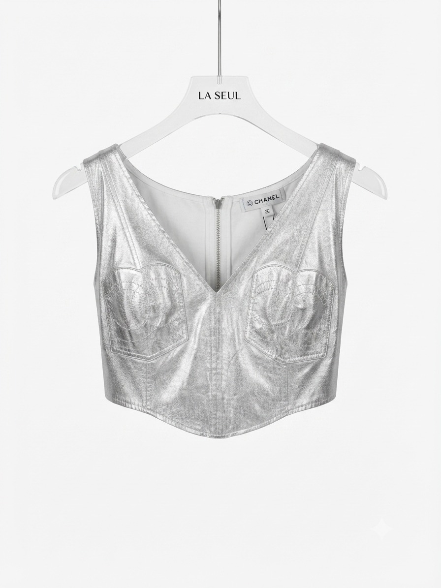 top chanel silver