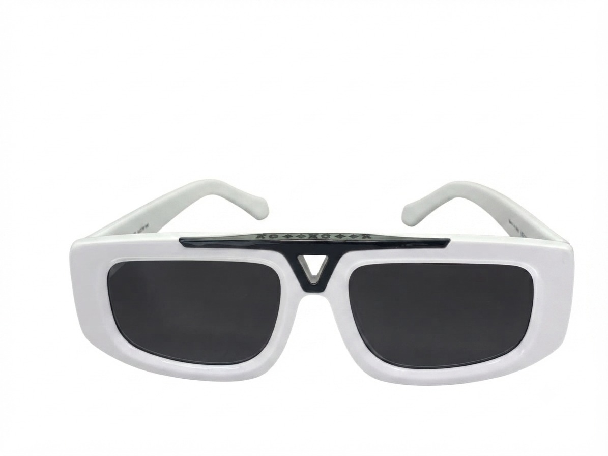SUN GLASS L.V WHITE