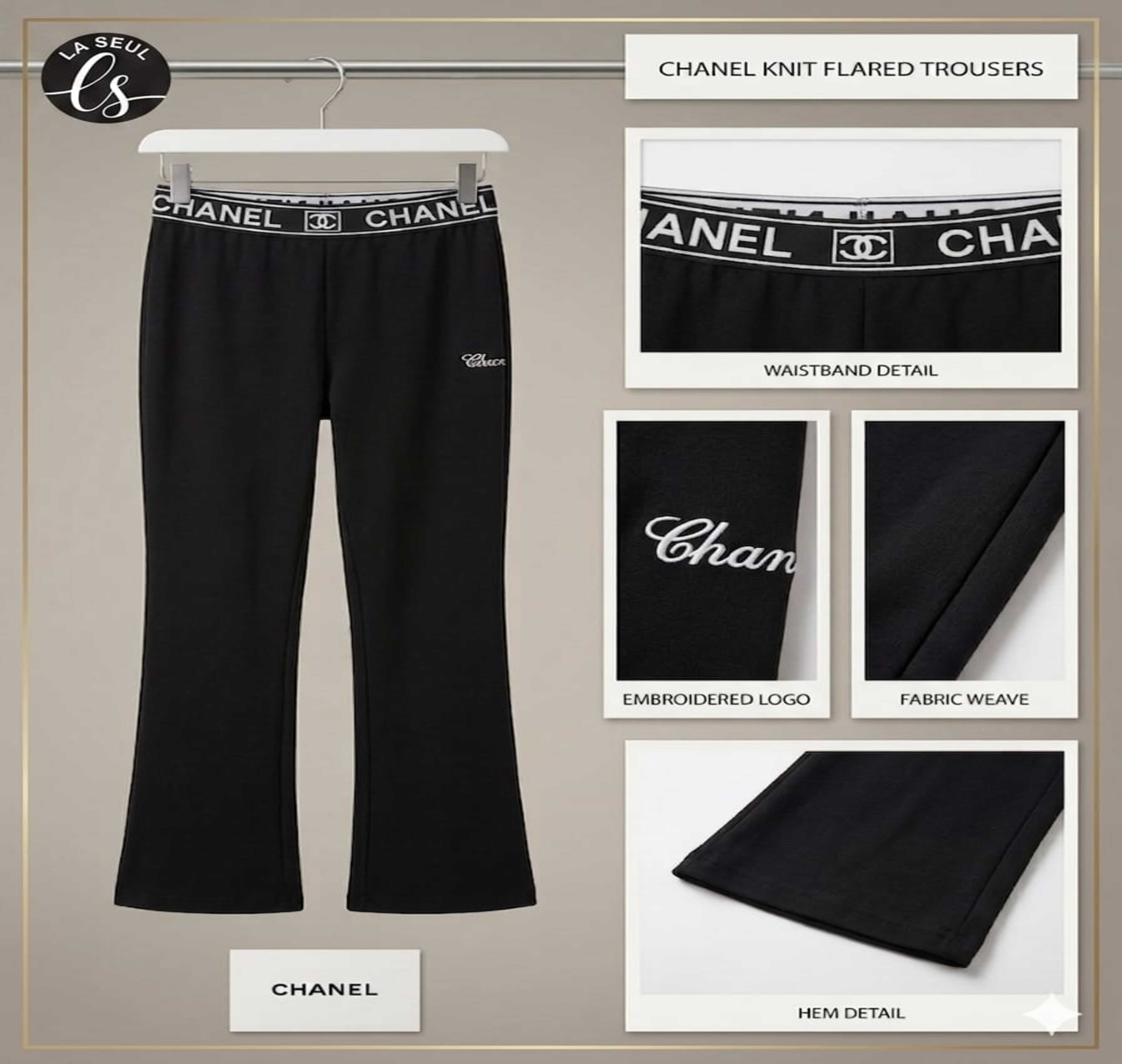 pant Chanel black