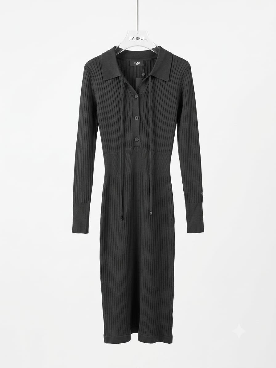 Black Fendi dress