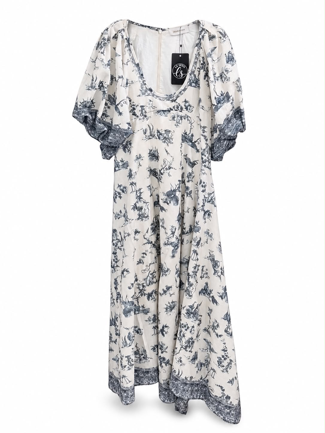 Dress zimmermann White & Blue
