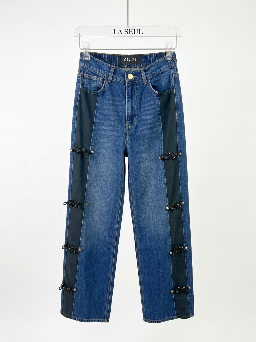 Jeans blue w/l with celine
