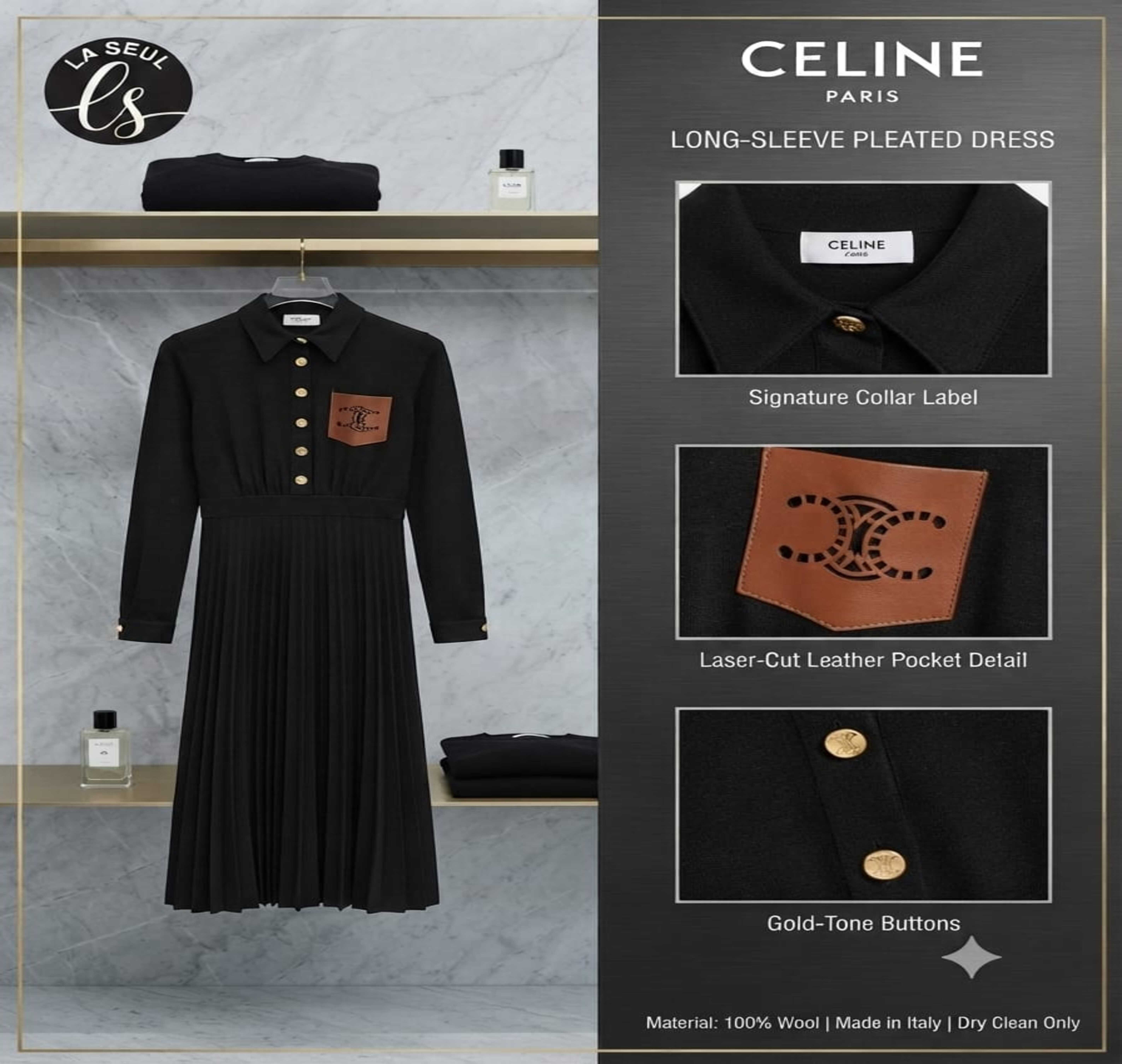 dress Celine black