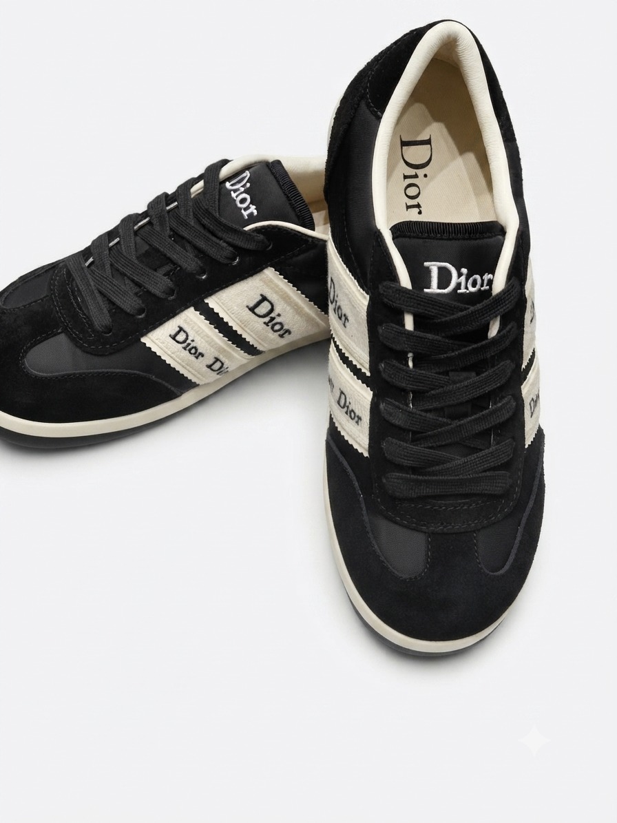 shoes dior black & white