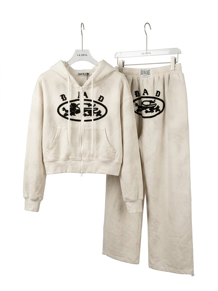 Beige Bad Blood suit