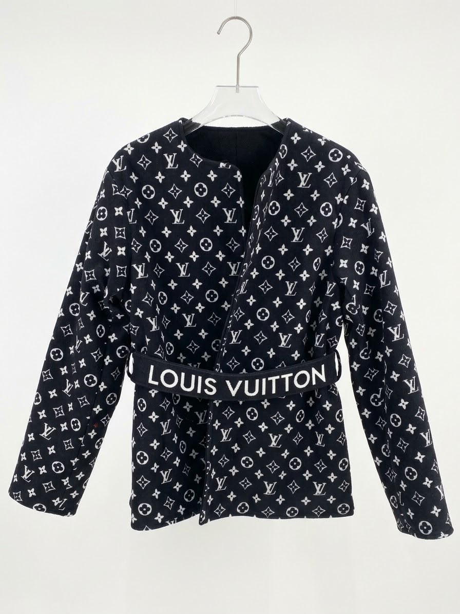 jacket lv dubel face