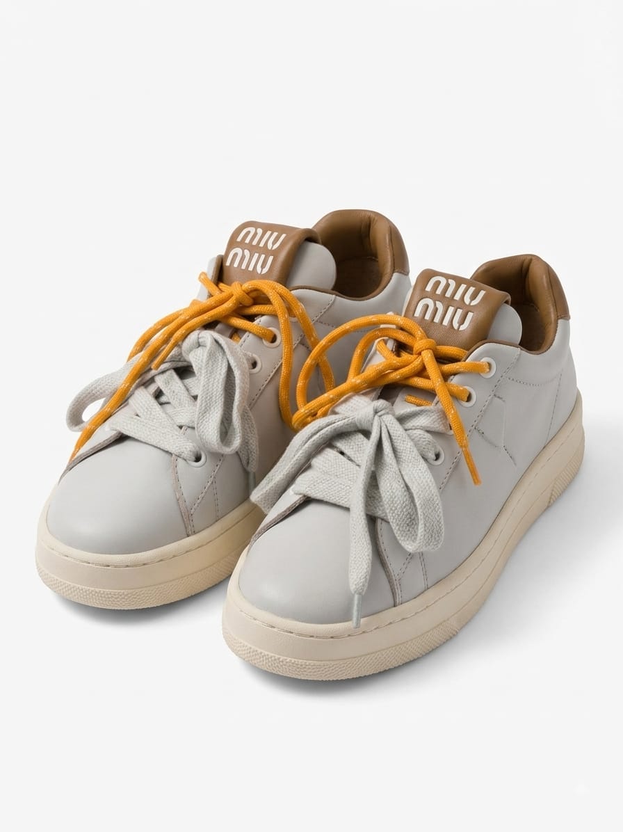 Shoes miumiu grey