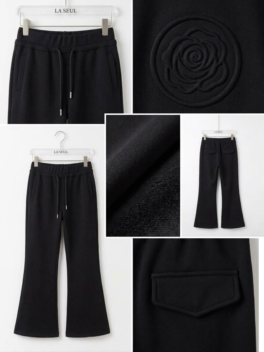 Lululemon flared sweatpants Black