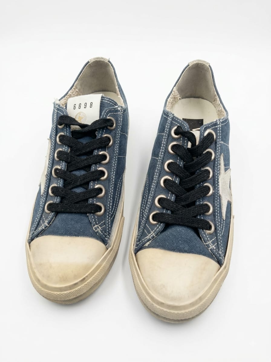 GG shoes denim