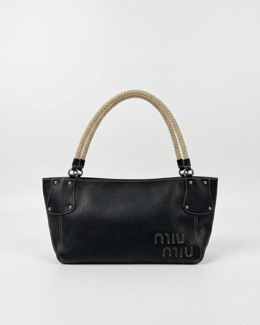bag miu miu black