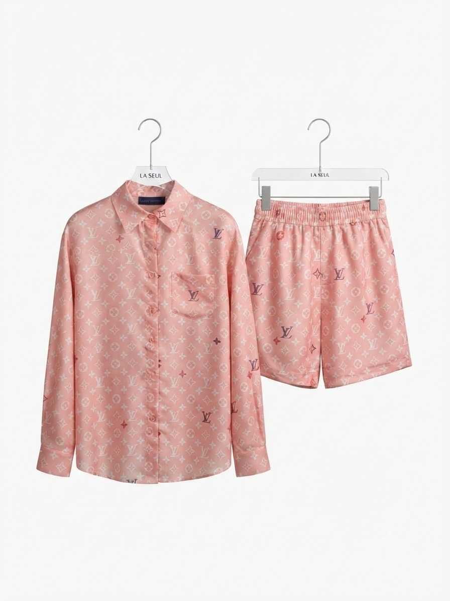 set short l.v pink