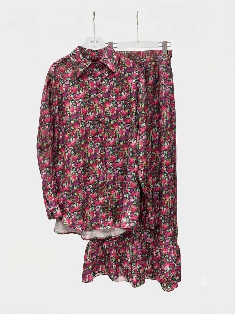 Suit gucci flowers