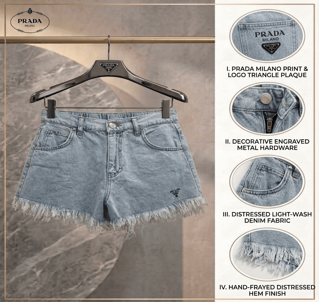 Denim Shorts PRADA