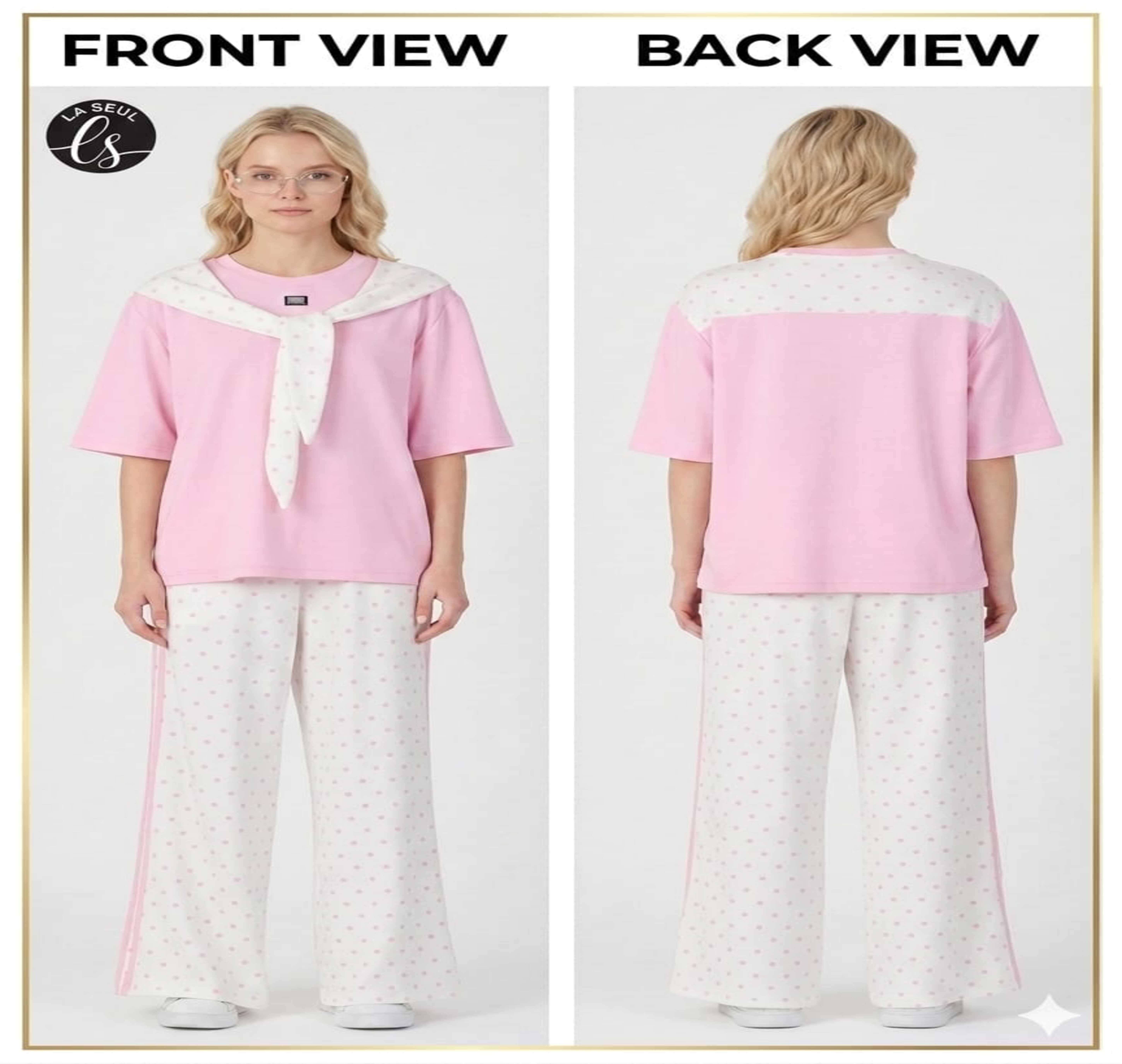 Suit D&G pink dots
