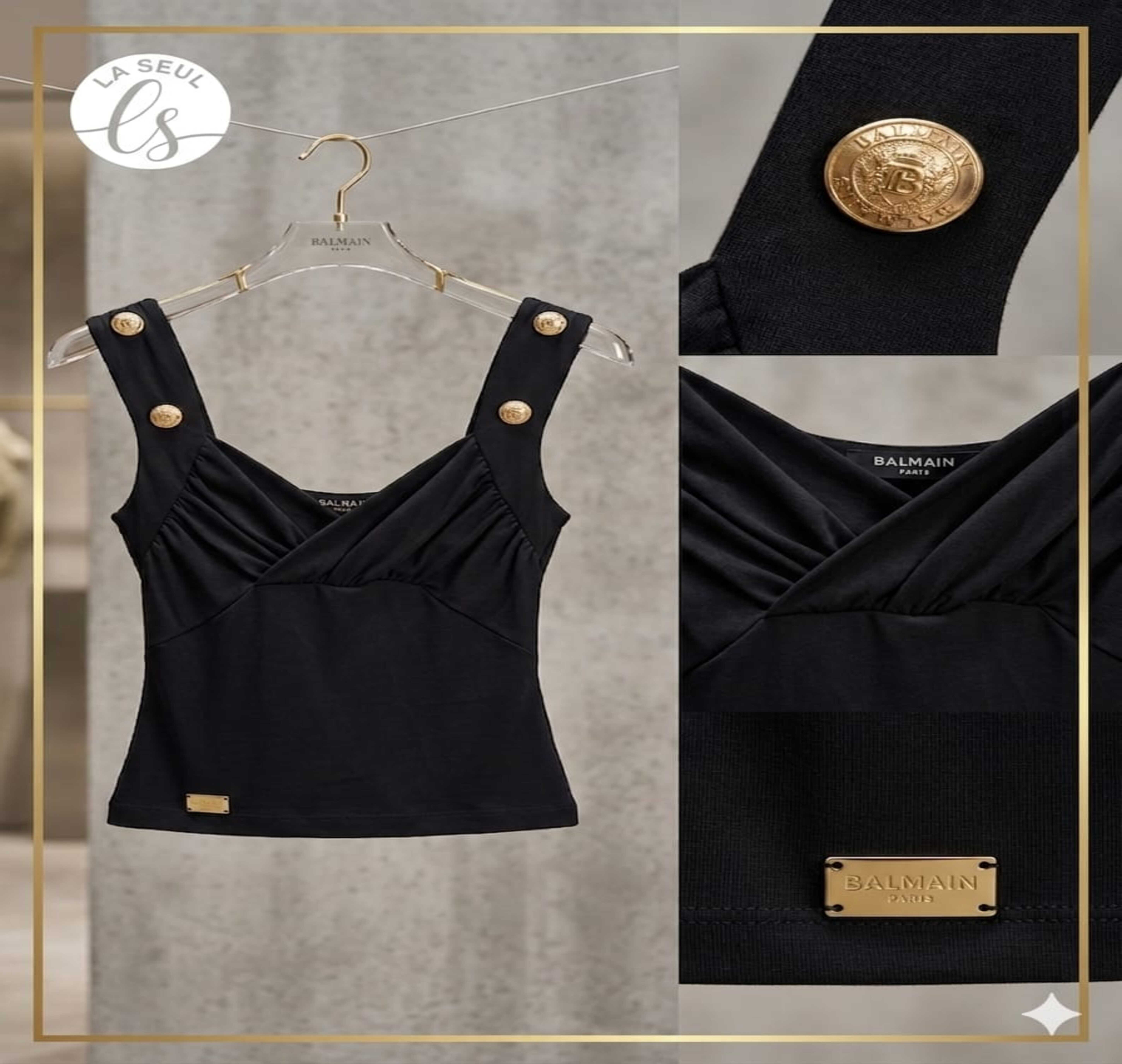 Balmain Top Black