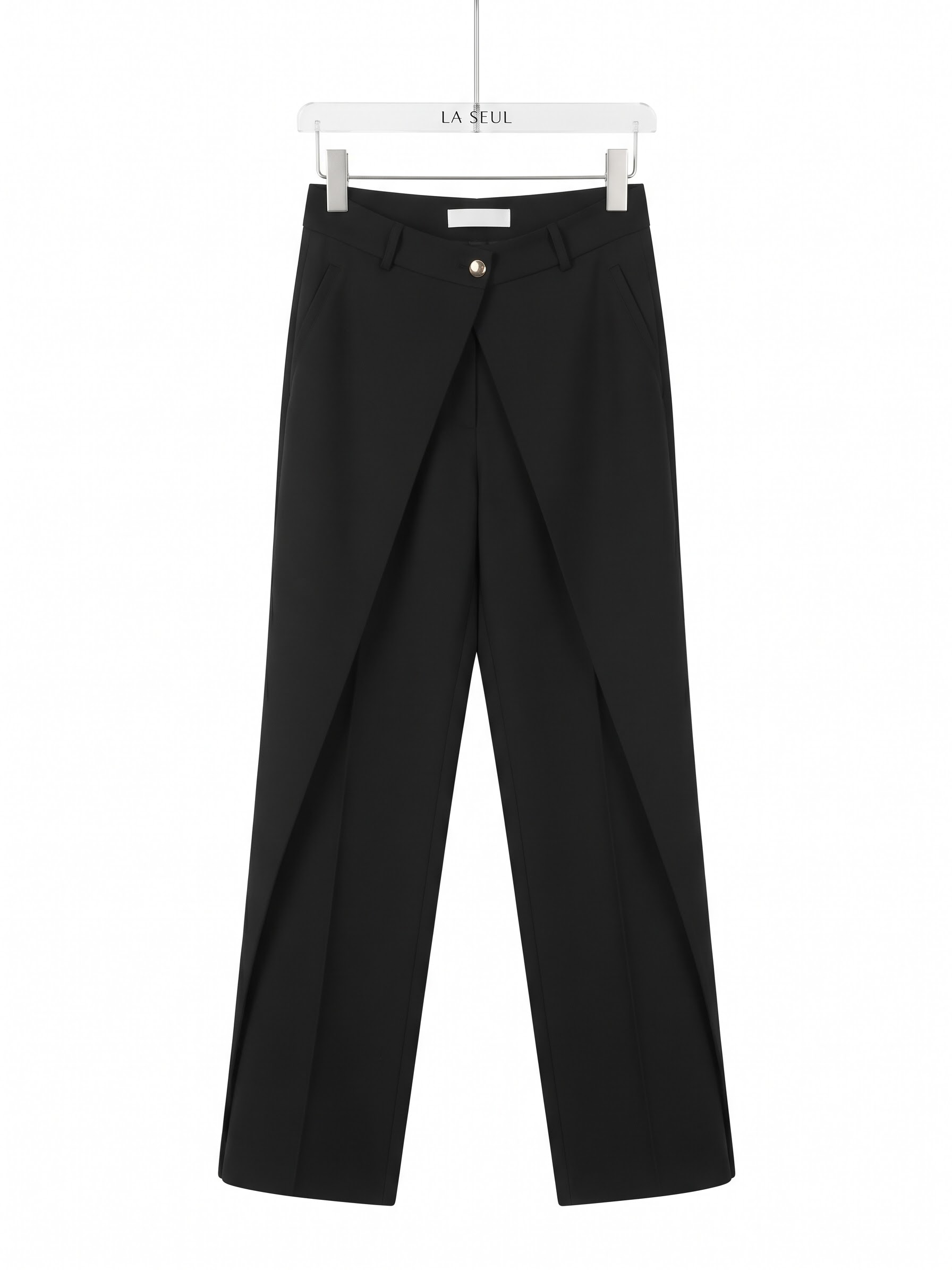 pant black satin