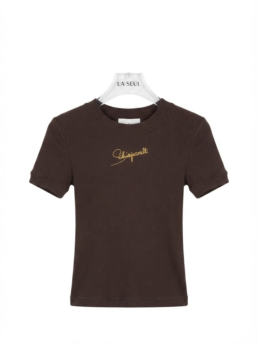 top schiaparelli brown