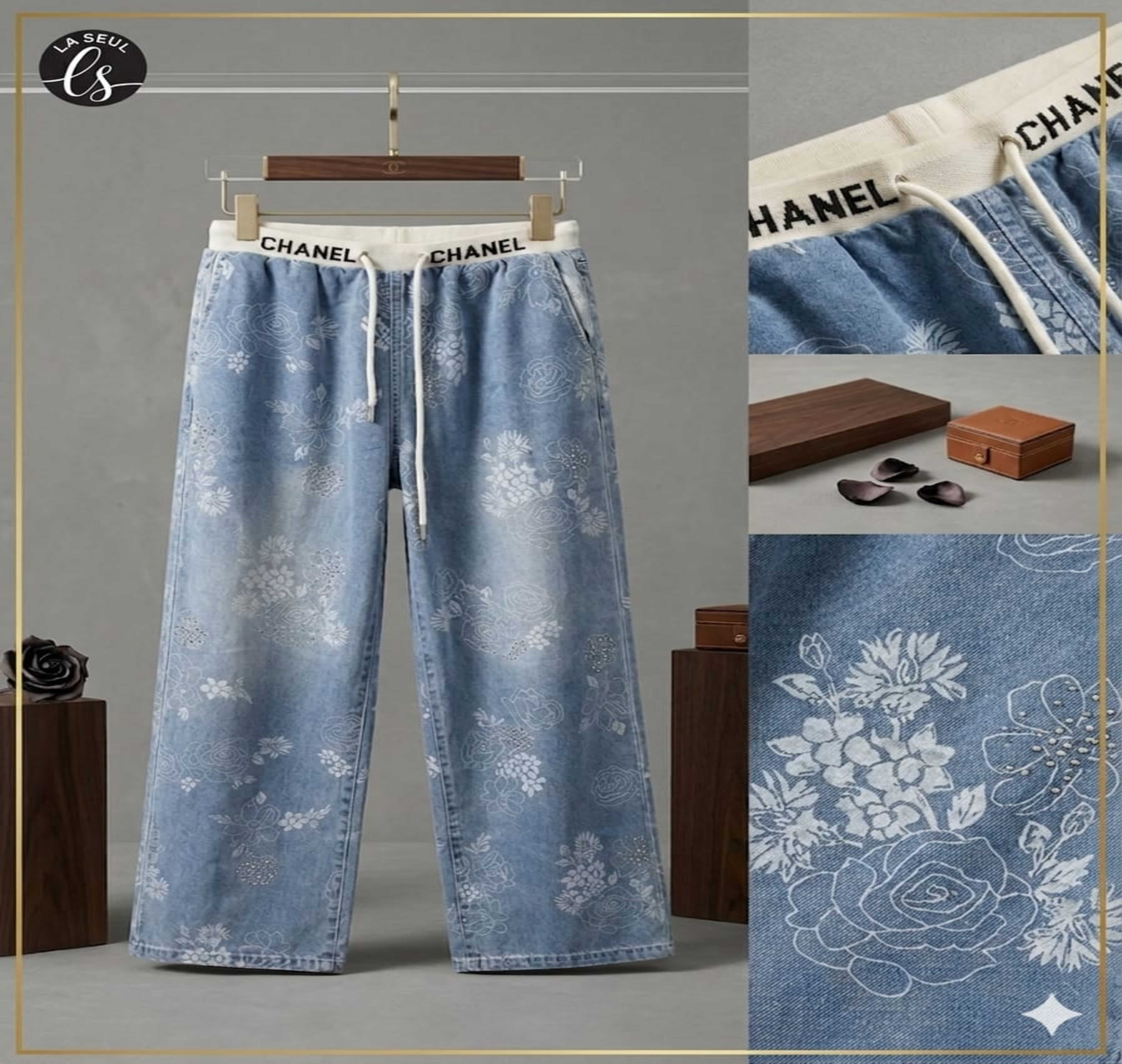 pant Chanel bLUE