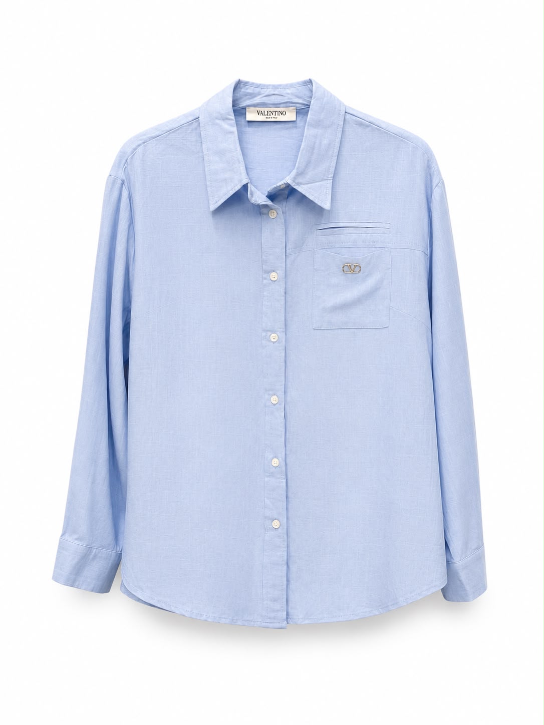 Shirt over size V logo