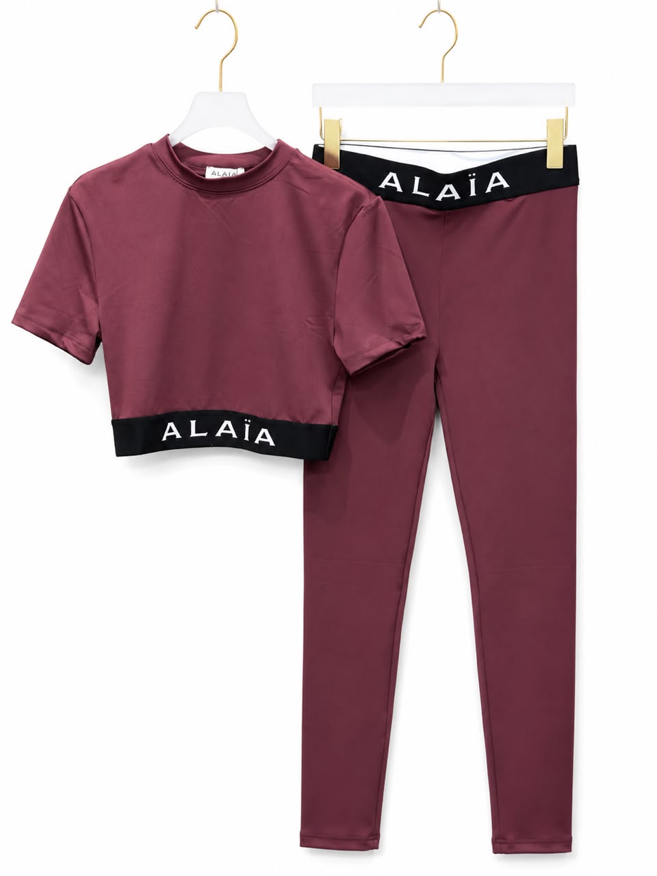 Set sport burgundy  Alaïa
