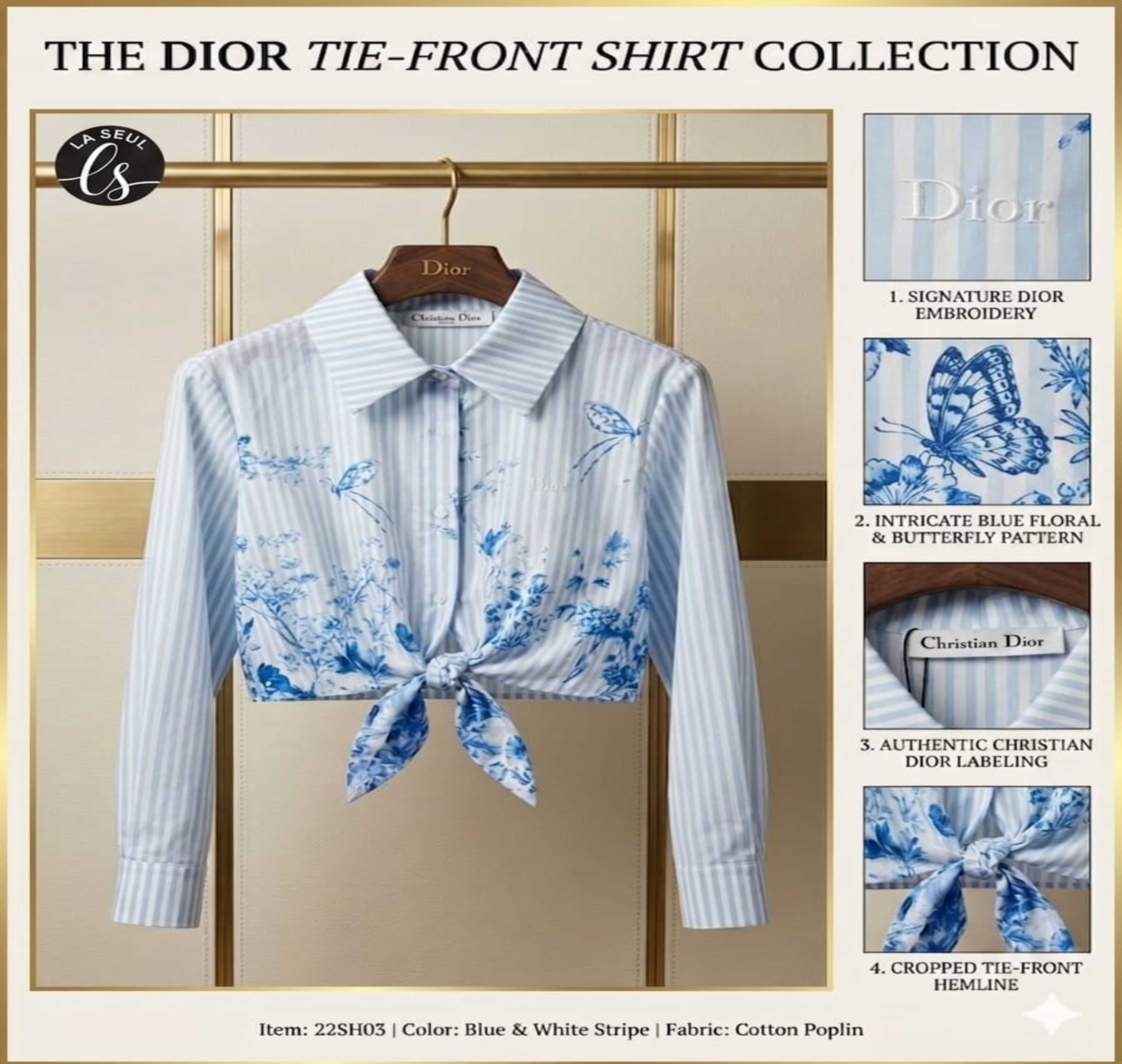 SHMIZ DIOR BLUE