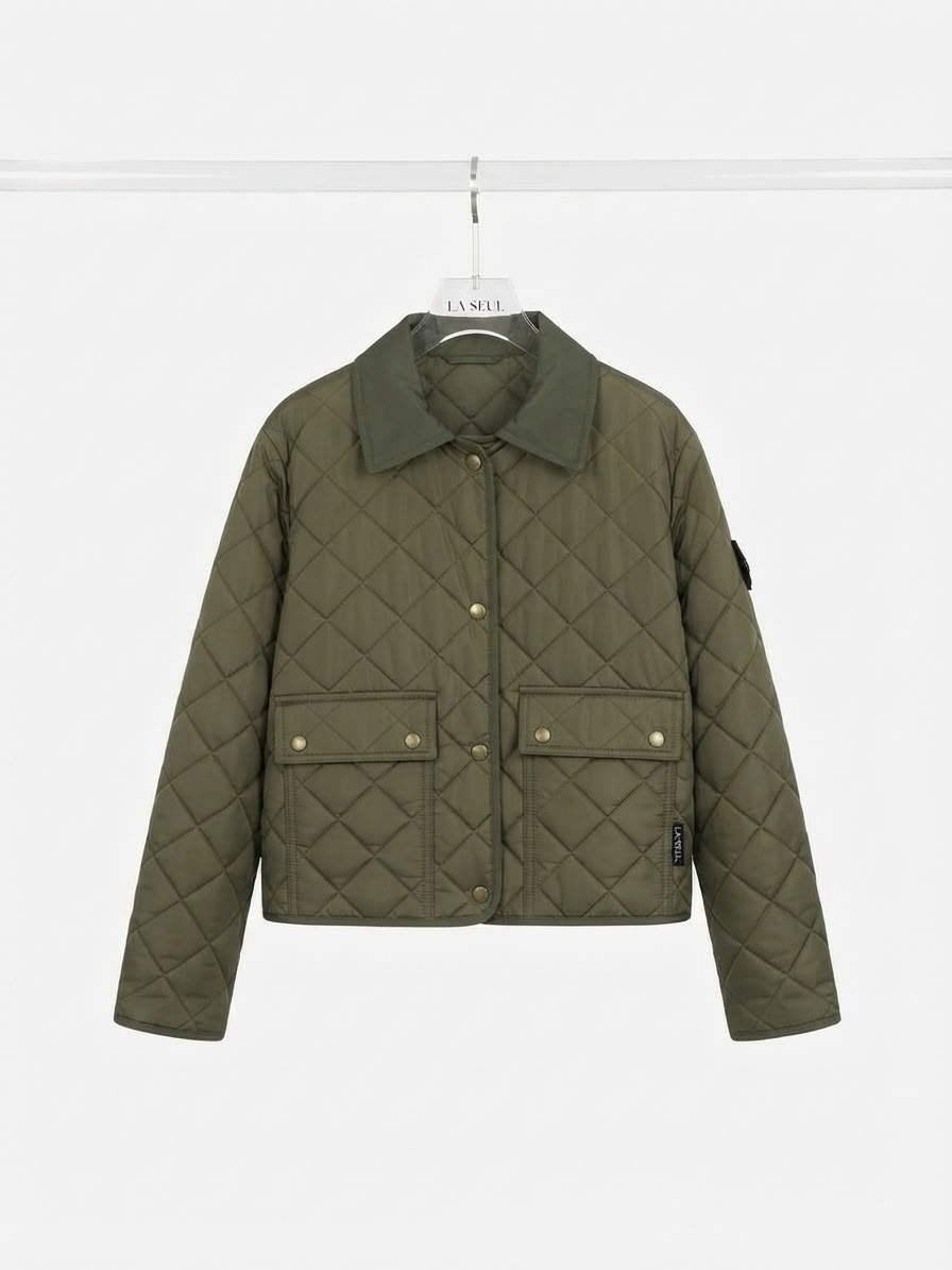 Moncler olive green jacket