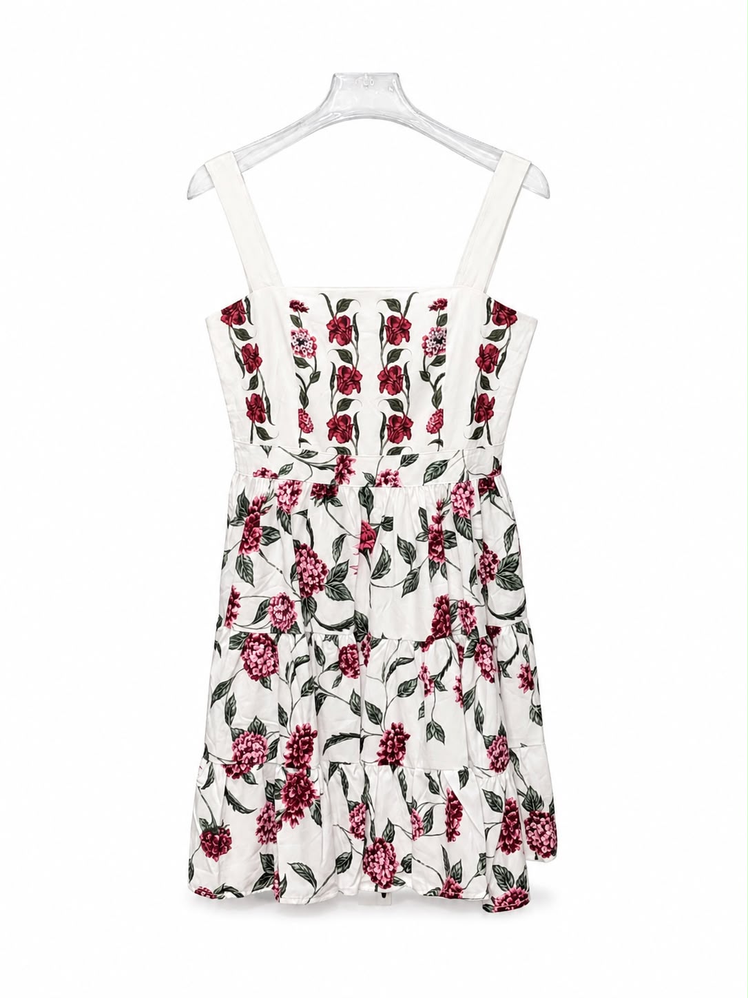 sundress floral white &red Zimmermnn