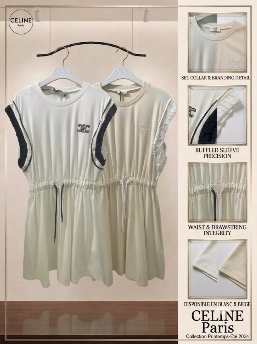 Dress Celine beige - Image 1