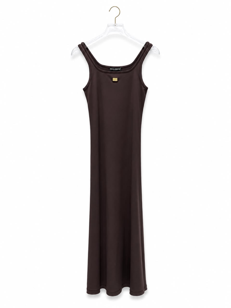 Dress brown logo D&G - Image 3