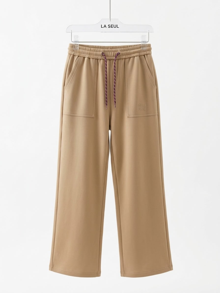 Beige Miu Miu Melton suit - Image 3