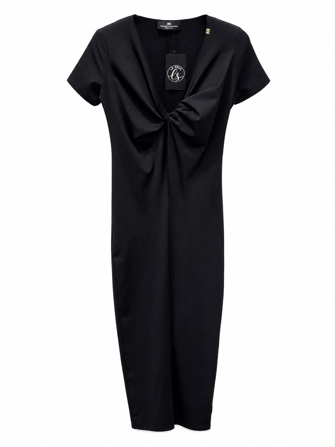 Dress black short sleeve - Image 6