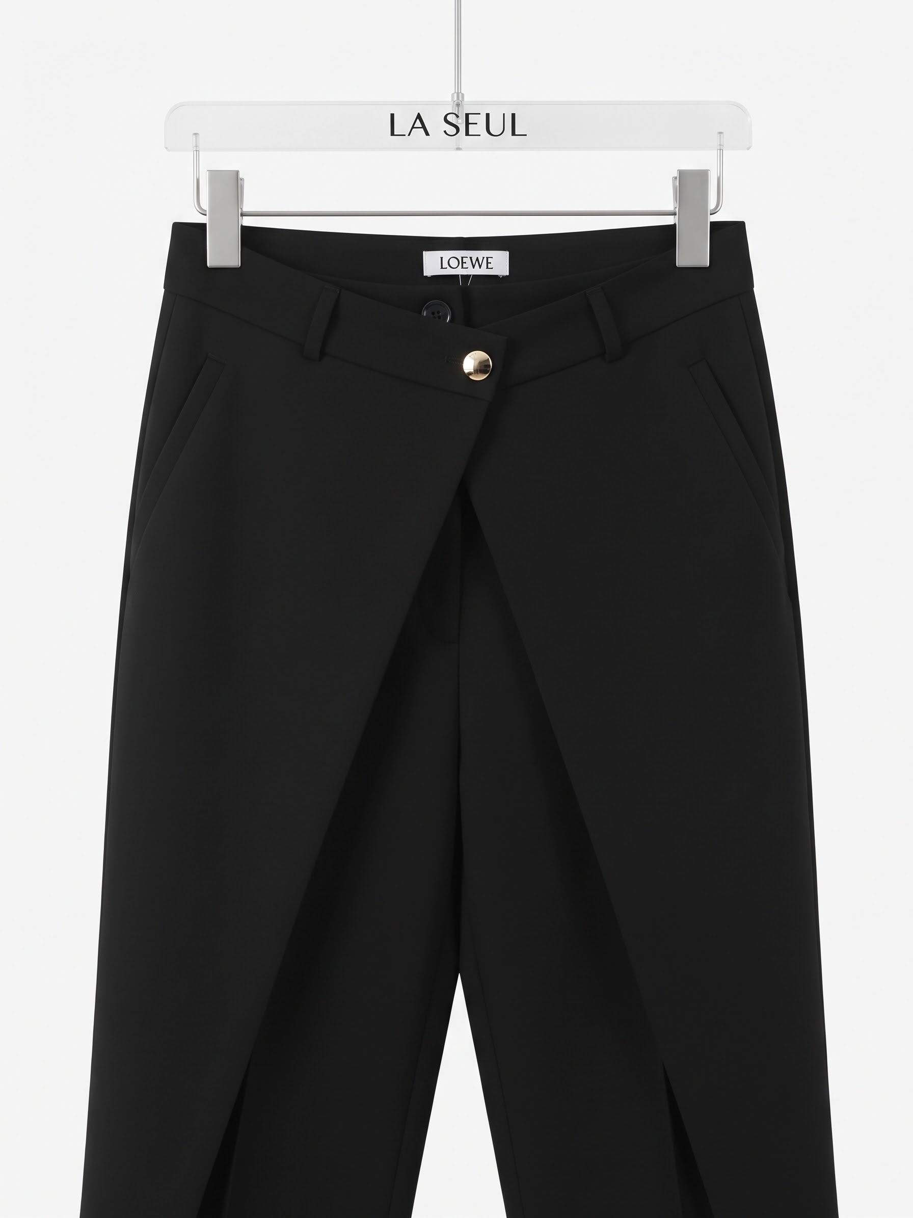 pant black satin - Image 3