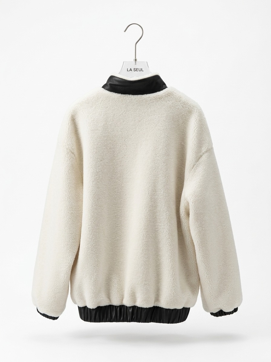 Loewe Black & White Fur Jacket - Image 1