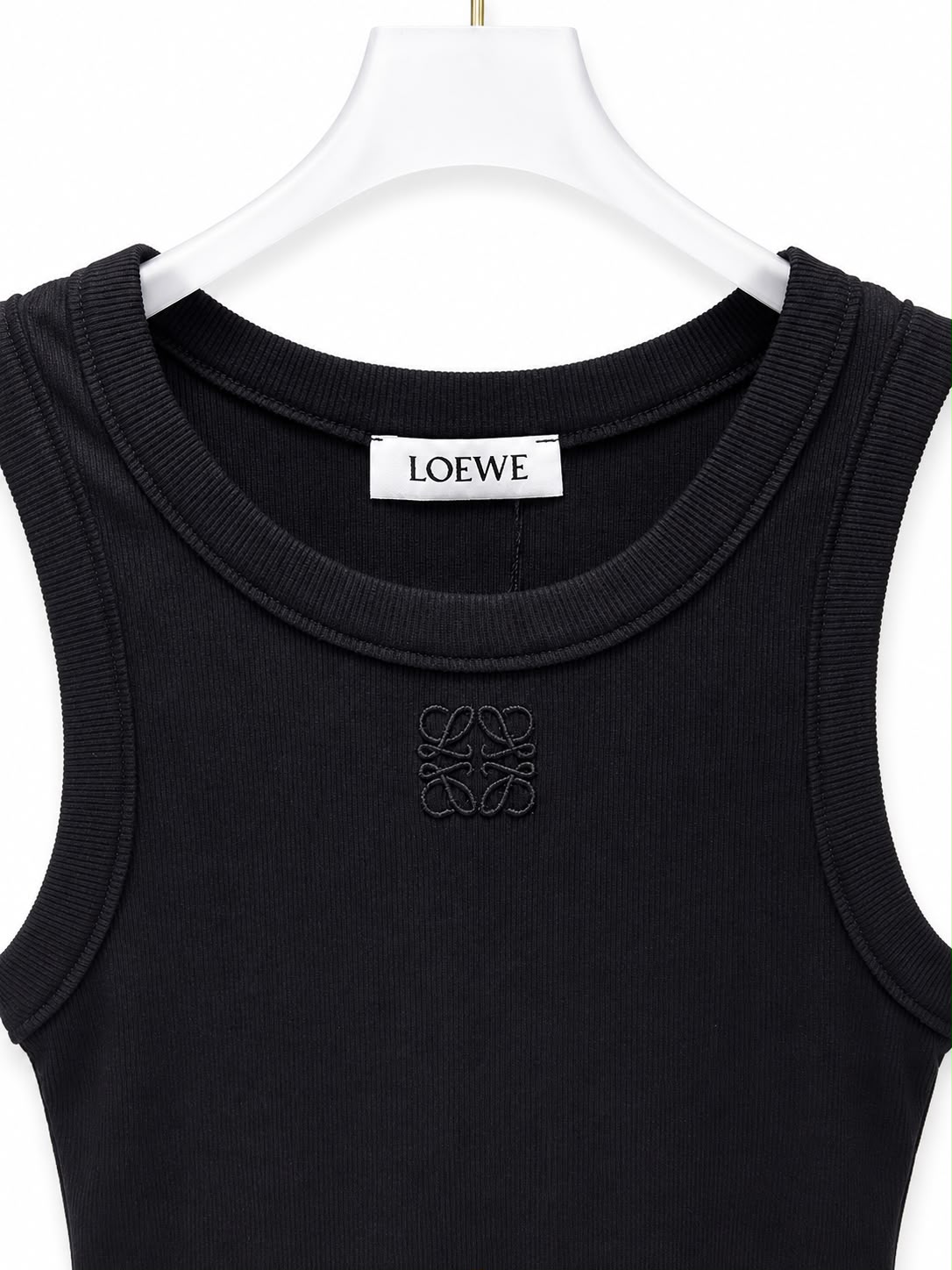 Tank top Loewe black front logo - Image 1