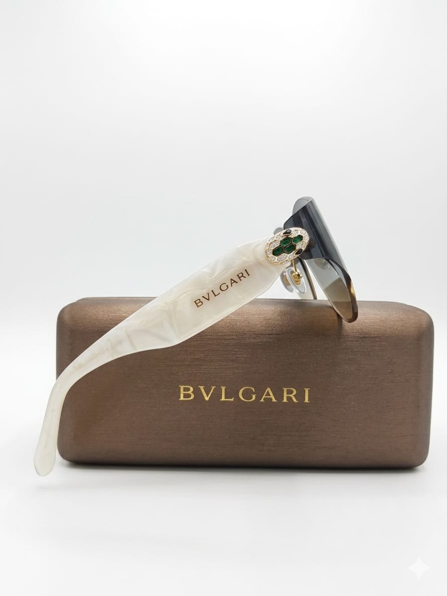 sunglass gold metal BVLGARI - Image 1