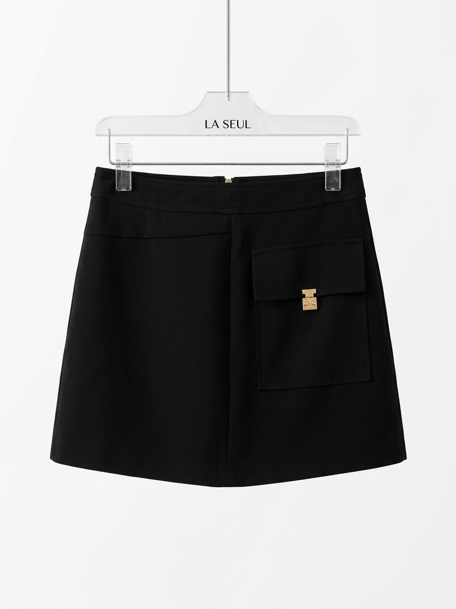 LV Suit with Black Skirt - Image 3