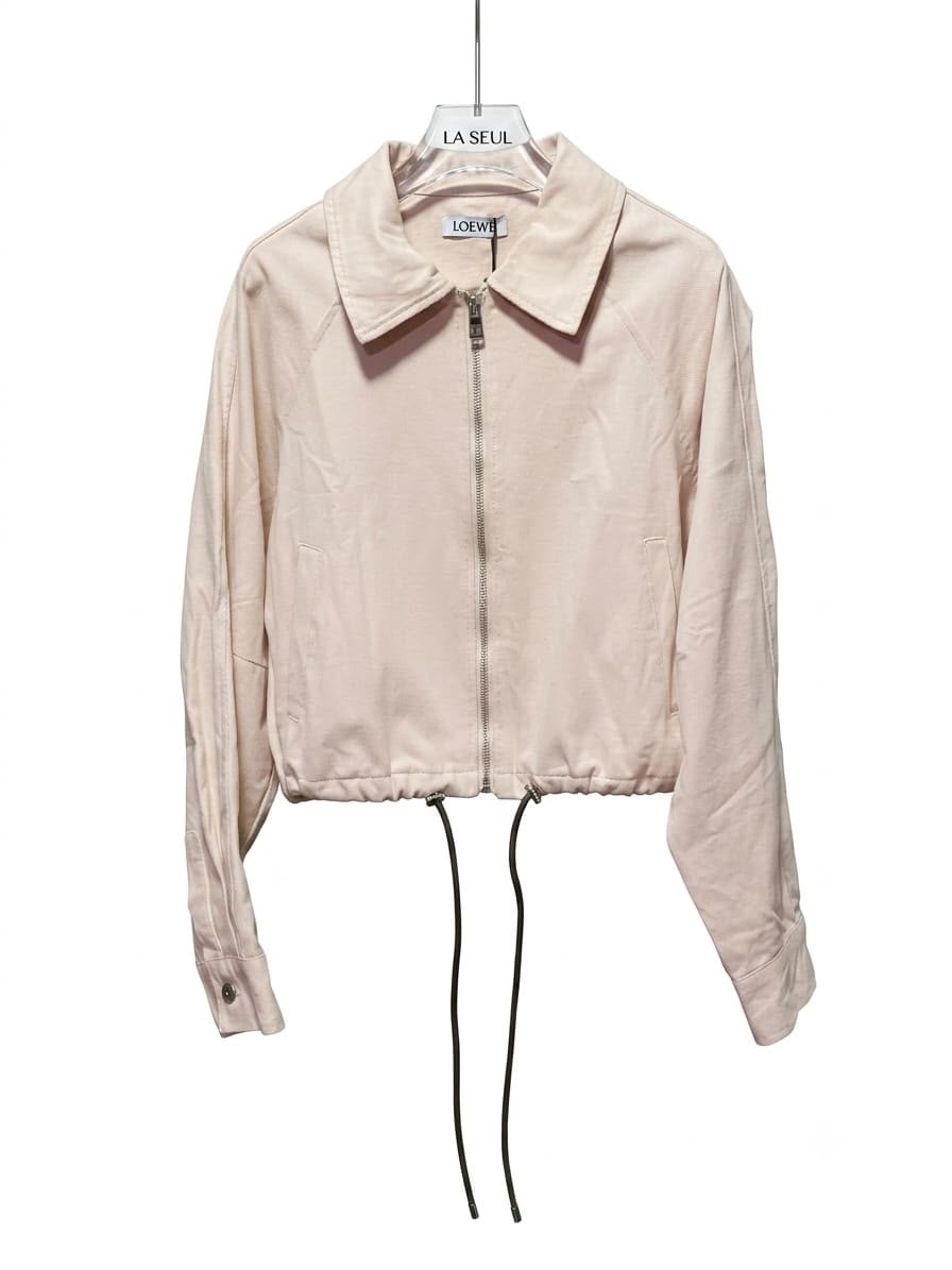Pink loewe gabardine suit - Image 7