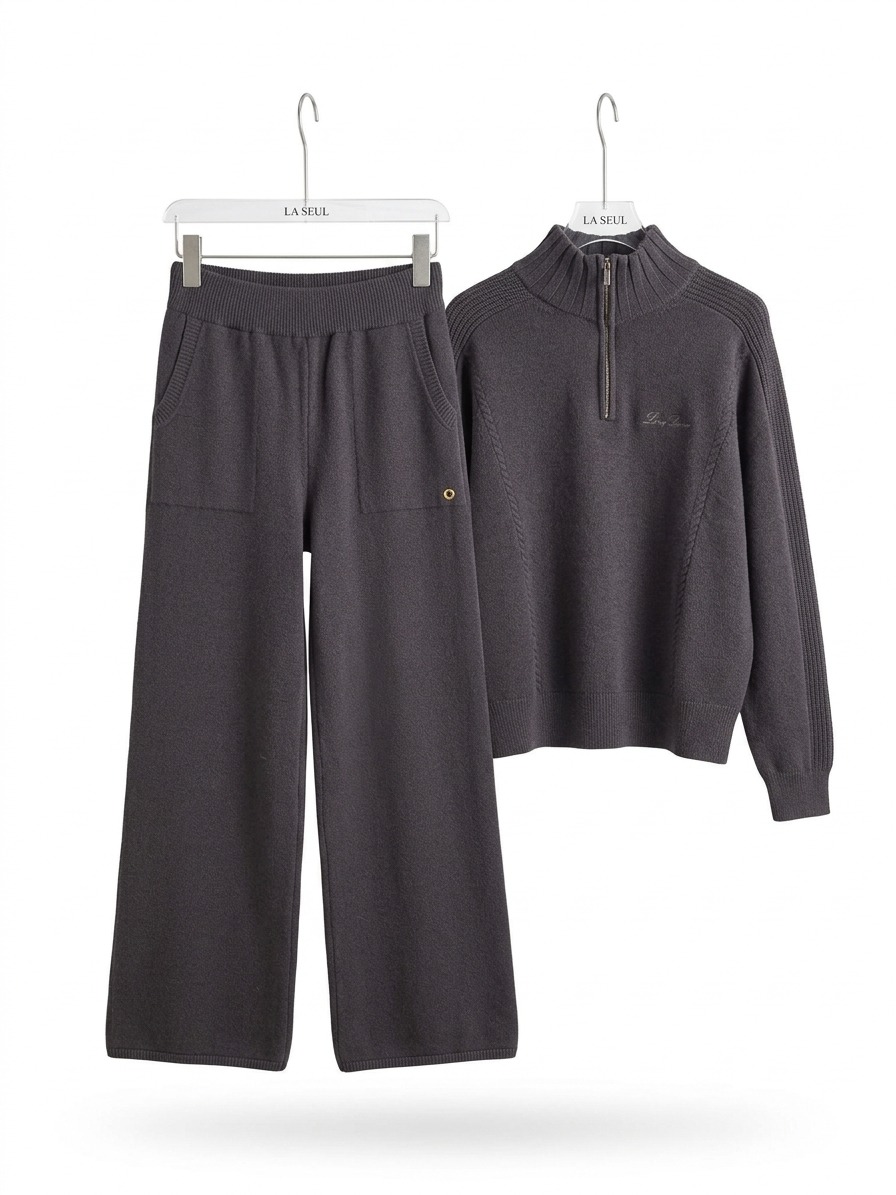 Track suit knit brown - Image 3
