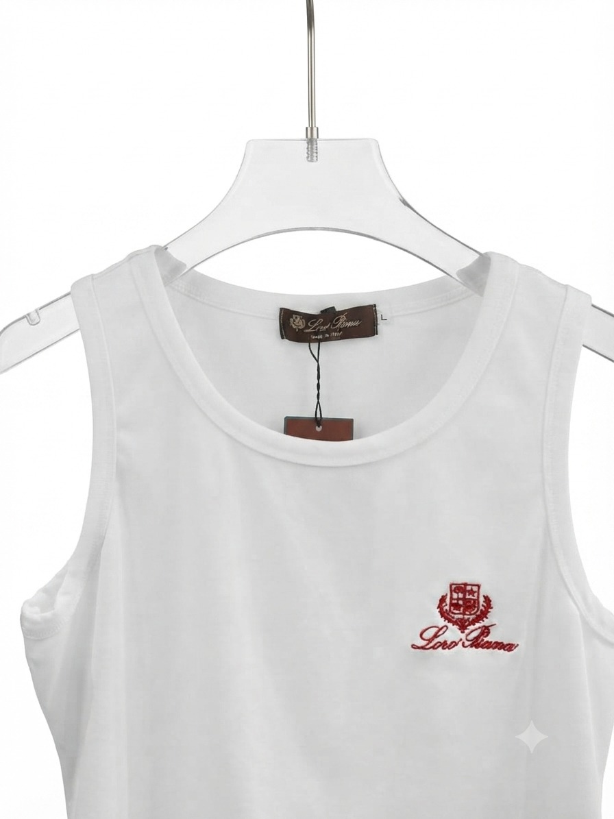 Top Loro Piana White - Image 3