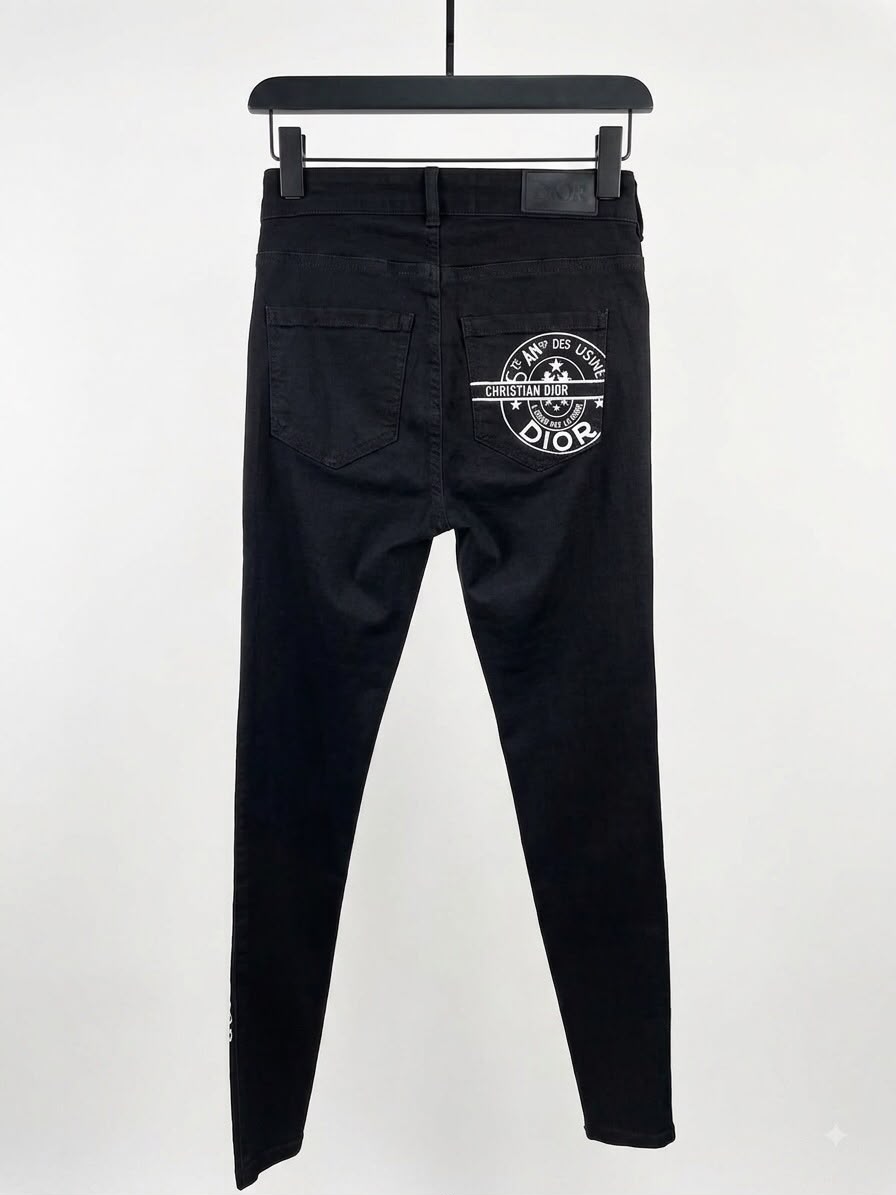 Pant Dior jeans Black - Image 1