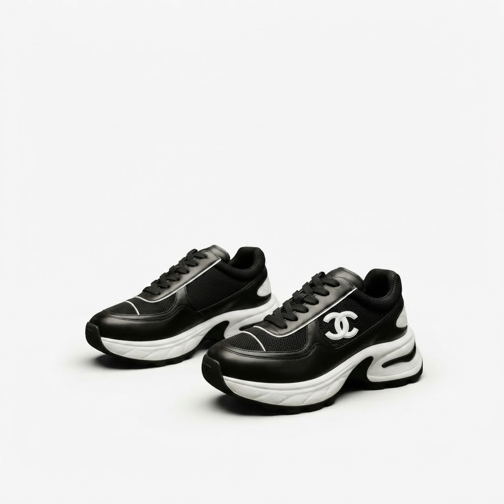 Shoes chanel black & white - Image 2