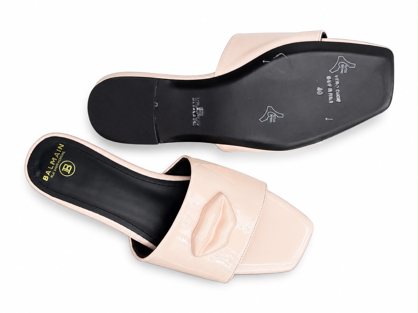Slipper balmain pink shine - Image 1