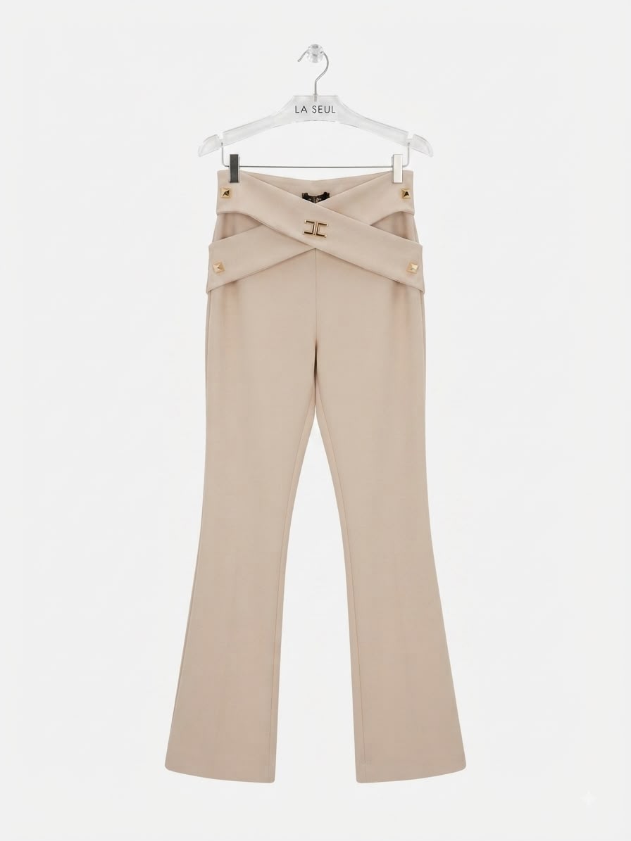 pant Elisabetta franchi beige - Image 1