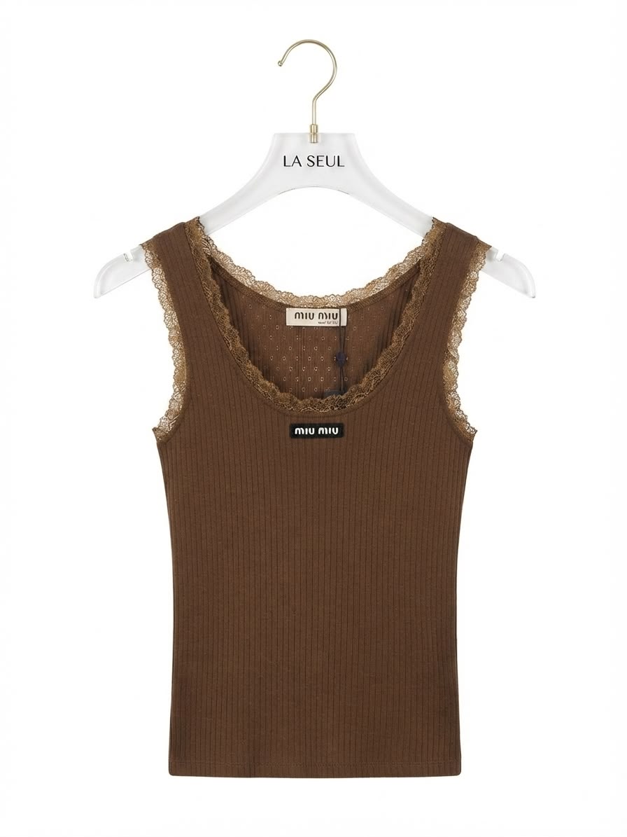 Top Cut Miu Miu Brown - Image 1