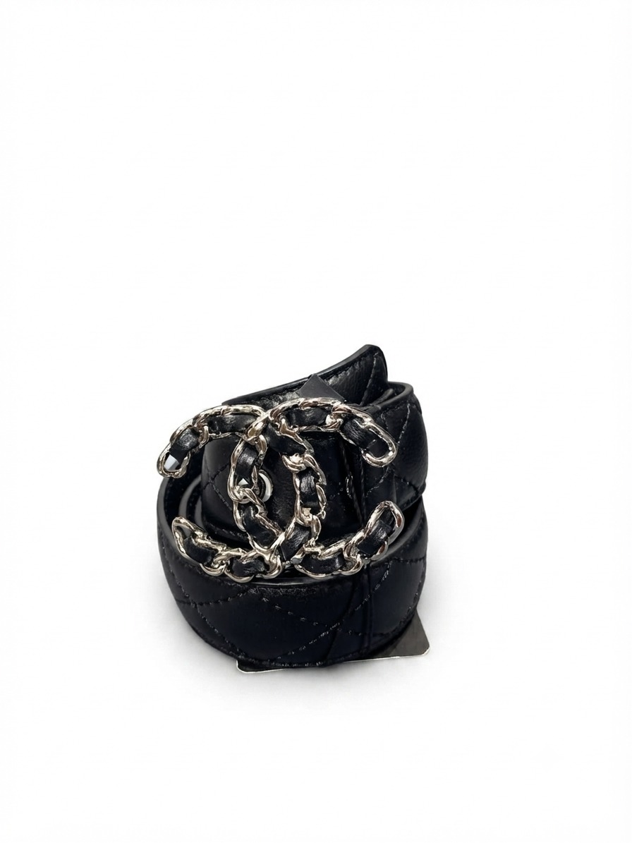 belt chanel black&silver - Image 1