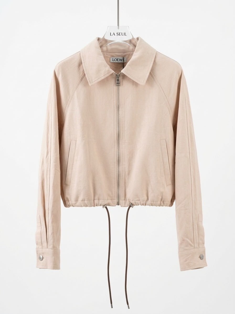 Pink loewe gabardine suit - Image 2