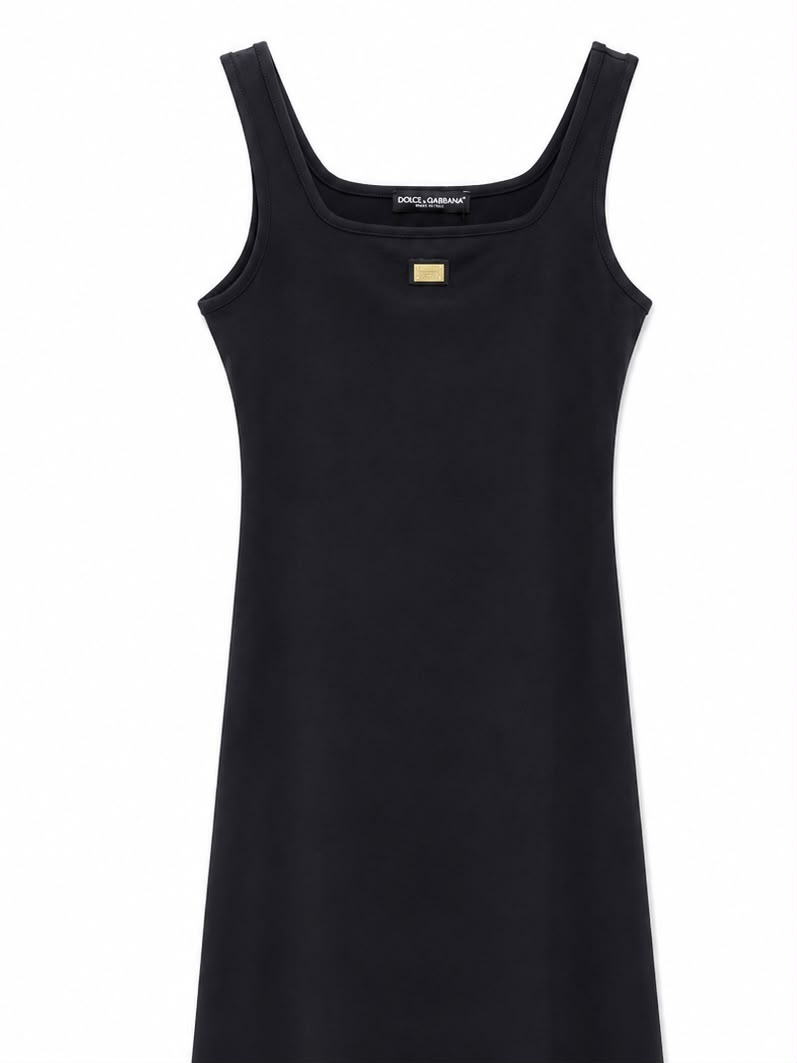 Dress black logo d&G - Image 3